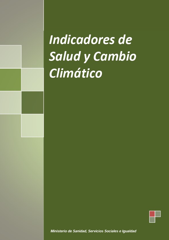 Portada del informe sobre los indicadores del cambio climático en la salud